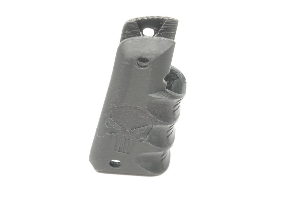 Colt 1911 Grips Punisher Black for handle width 20mm