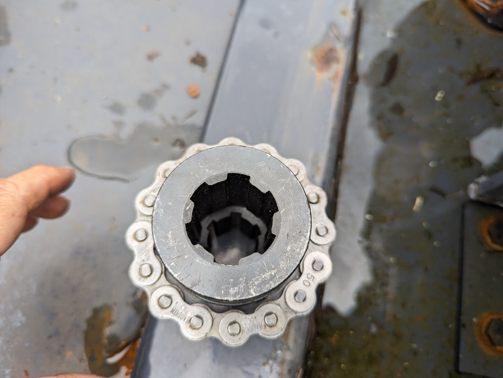 JCT Wolverine Mower King brush Cutter Gear Box Coupling