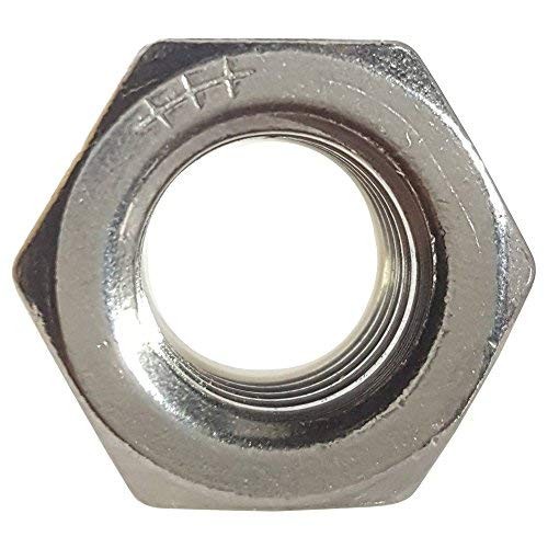 Nylon Insert Hex Lock Nuts - 7/16"-14 (25-Pack) Stainless 7/16-14 (25 Pack)