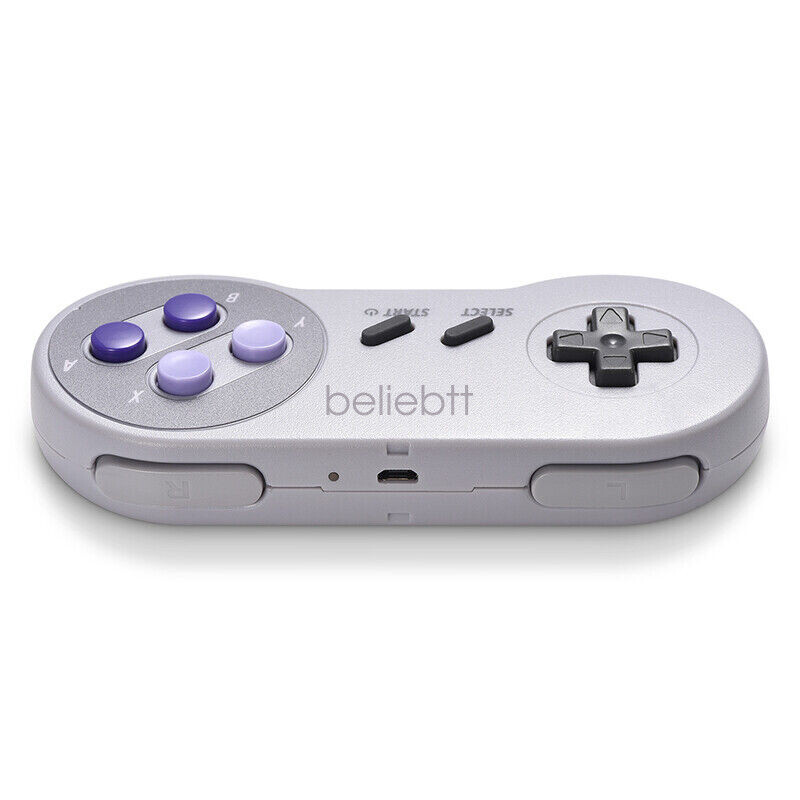 1/2 Wireless SNES USB Super NES Controller Joypad for Mac RetroPie Raspberry Pi