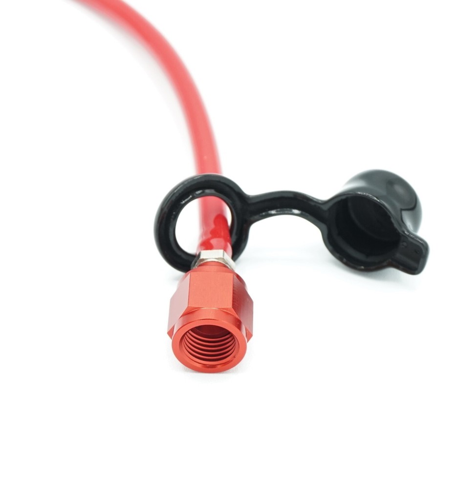 Lightweight Pitot Static Air Data Test 20' Hose Set Red Blu AN4 Flightline Rated