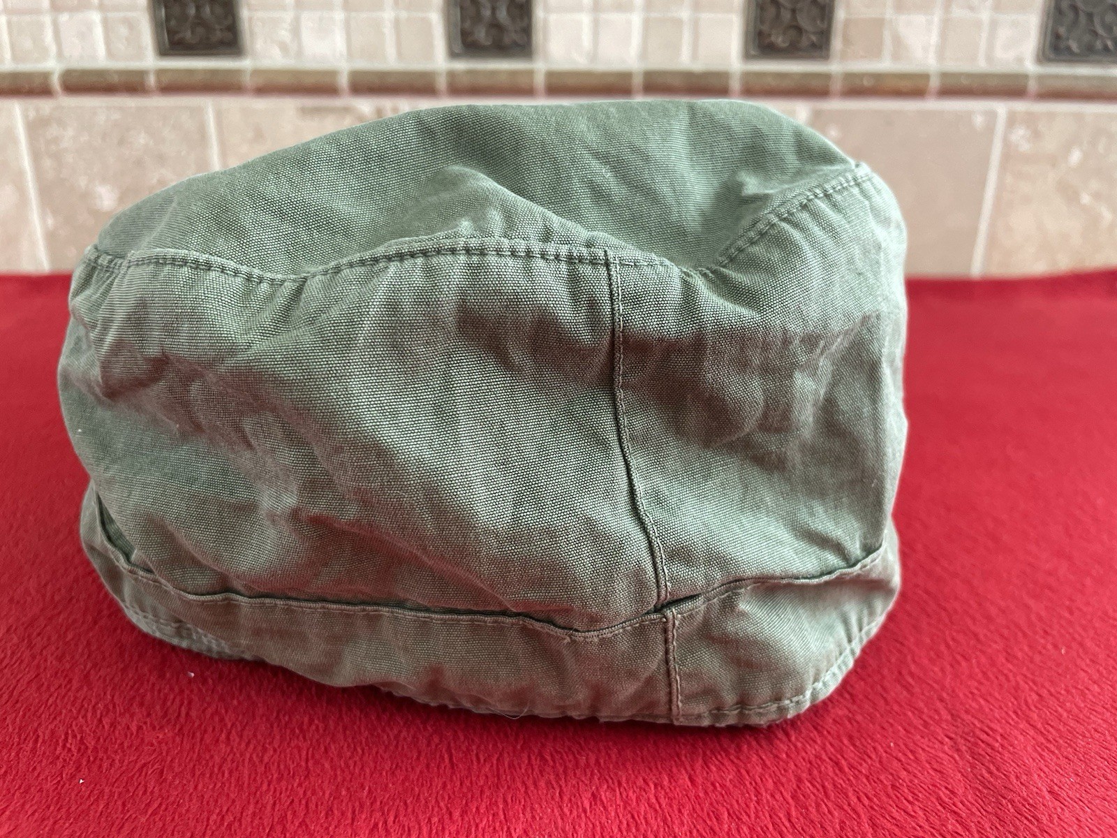 M-51 CAP Field, Cotton, Poplin, Wind Resistant OG size 6 7/8 Vintage Vietnam War