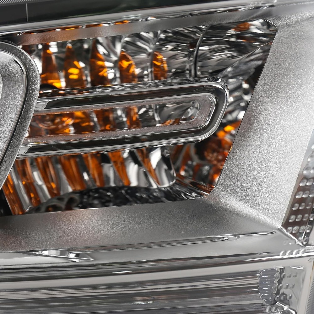 Halogen Headlight Assembly Compatible with Dodge Durango 2014-2020 Replacement C