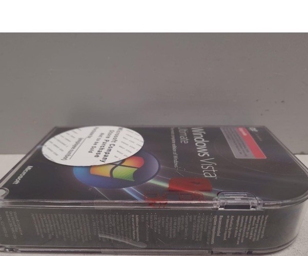 Microsoft Windows Vista Ultimate Full 32 Bit & 64 Bit DVDs =NEW SEALED BOX=