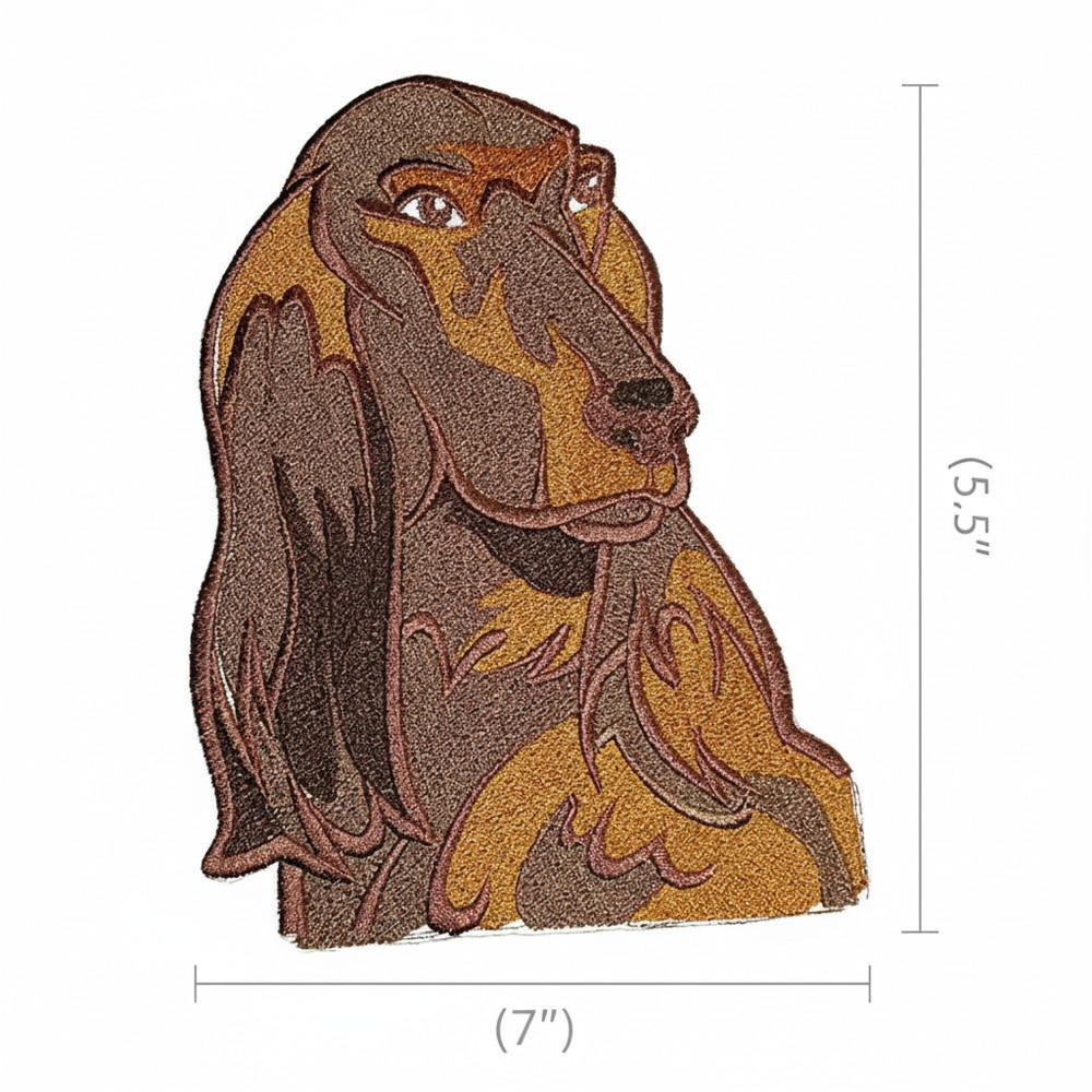 Irish Setter Embroidered Patch | Made in USA