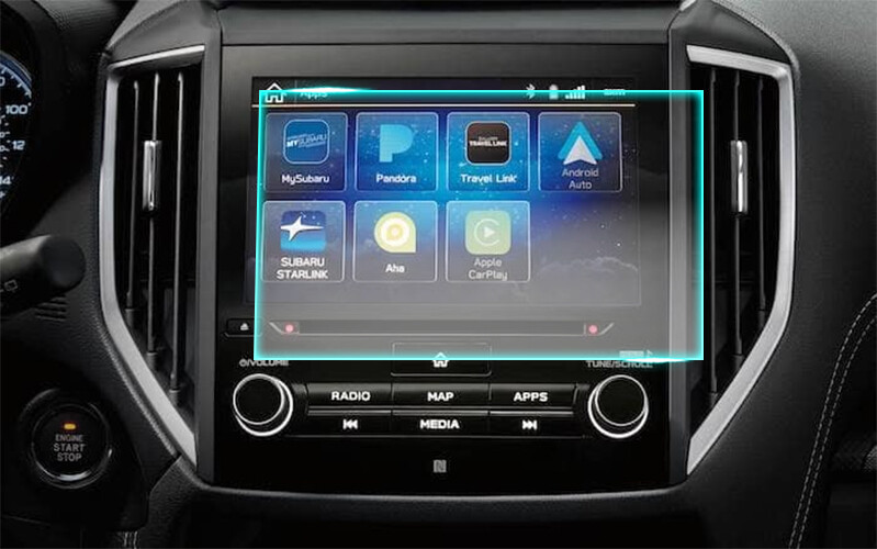 Crystal Clear Screen Protector for 2023 Subaru Forester Vehicle Navigation