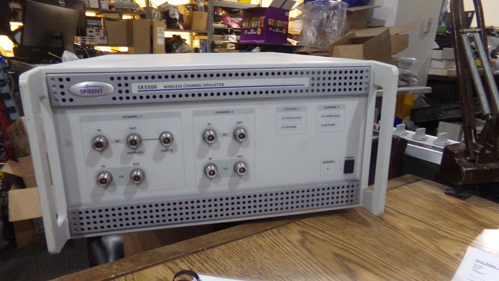 Spirent Model: SR5500 Wireless Channel Emulator with Manual
