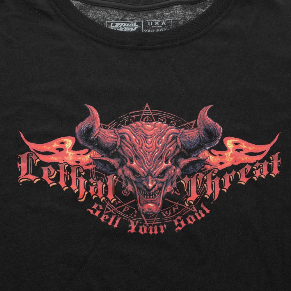Black Lethal Threat "Sell Your Mind" T-Shirt 2X