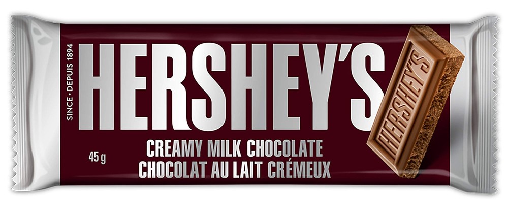 HERSHEY'S Chocolate Candy Bars, 36 Count, 1.72 kilograms