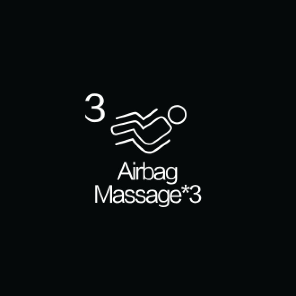 Black Zero-Gravity Full Body Massage Chair with A Tablet Controller for Home