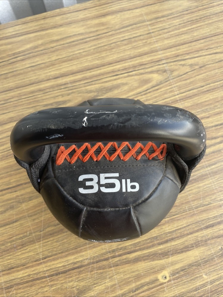 Bionic Body Soft Kettlebell 35 lbs Ergonomic Design for Core Training Pre owned