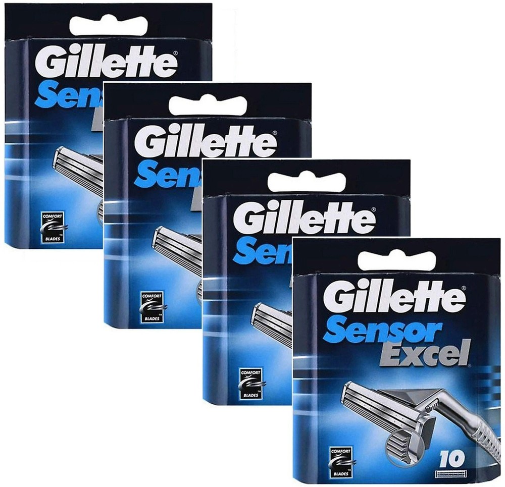 Gillette Sensor Excel Razor Blades - 30 Cartridges