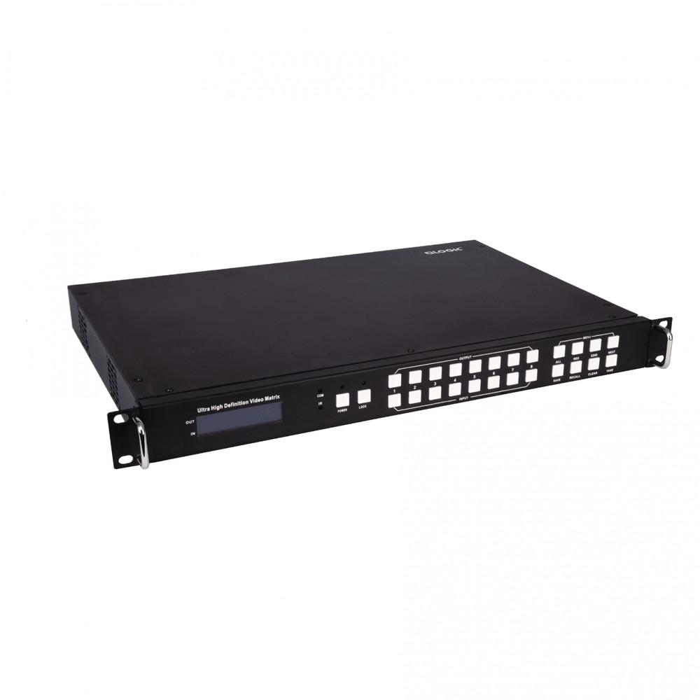 LOGIC MATRIX Switcher 8x8 Seamless UHD HDMI 4K6 18Gbps
