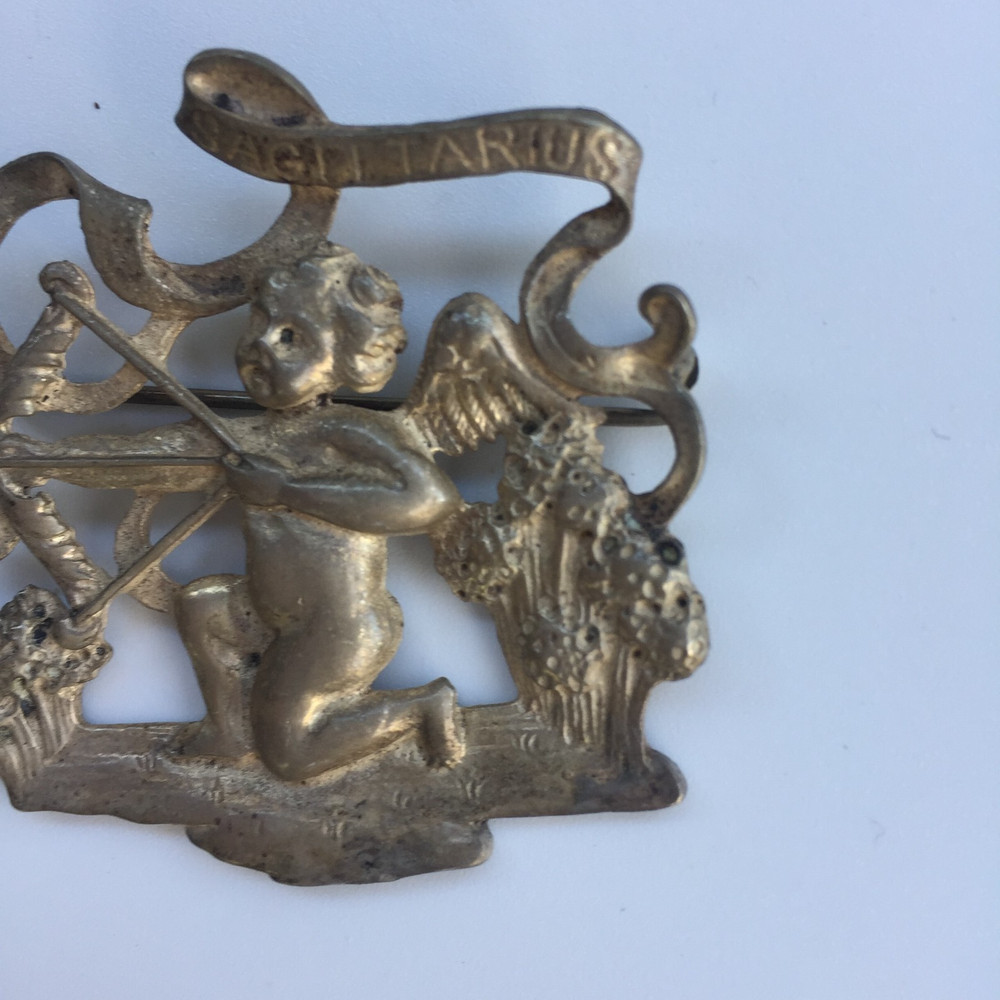 CINI STERLING SILVER SAGITTARIUS PIN