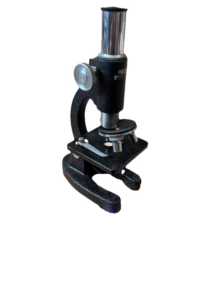 Vintage Precision Optical Microscope With Storage Case 15X-?