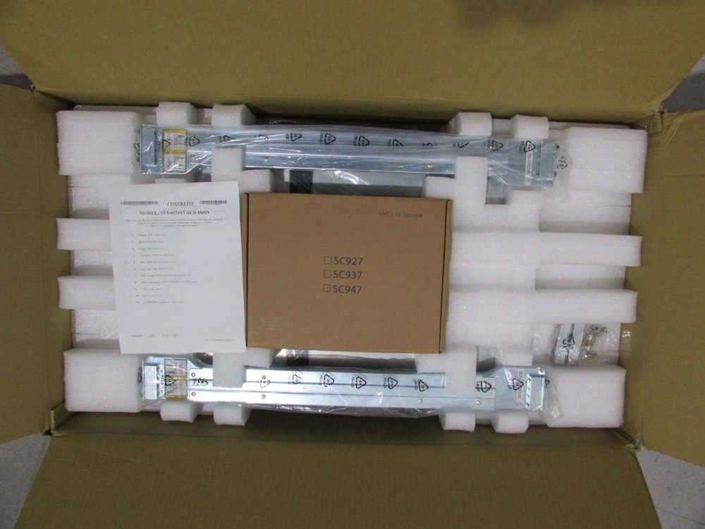 NEW Supermicro SYS-6036ST-6LR Super-Server 3U 16-Bay Rackmount Server Chassis