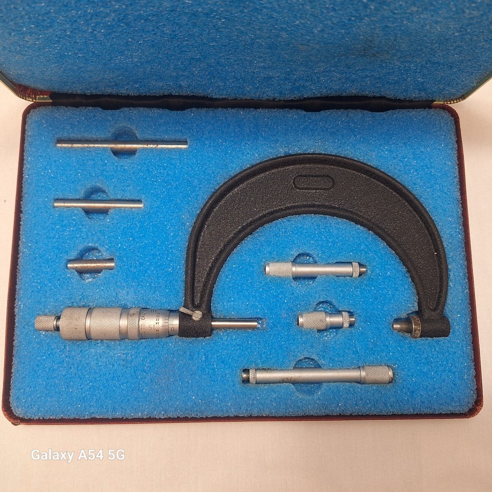 Micrometer Central Tool Co. Tool Set With Case