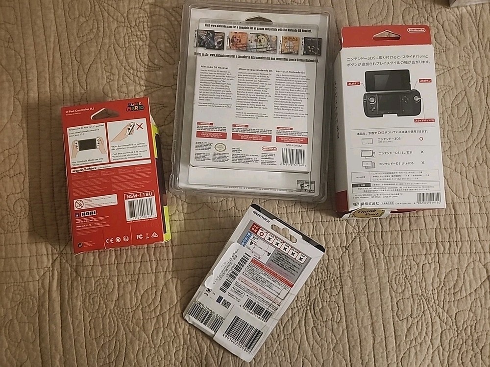 Varius Accessories for NDS 3DS and Switch