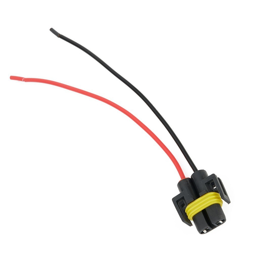 Connector Harness Socket Headlight Extension Fog Light H11 H8 Heavy Duty