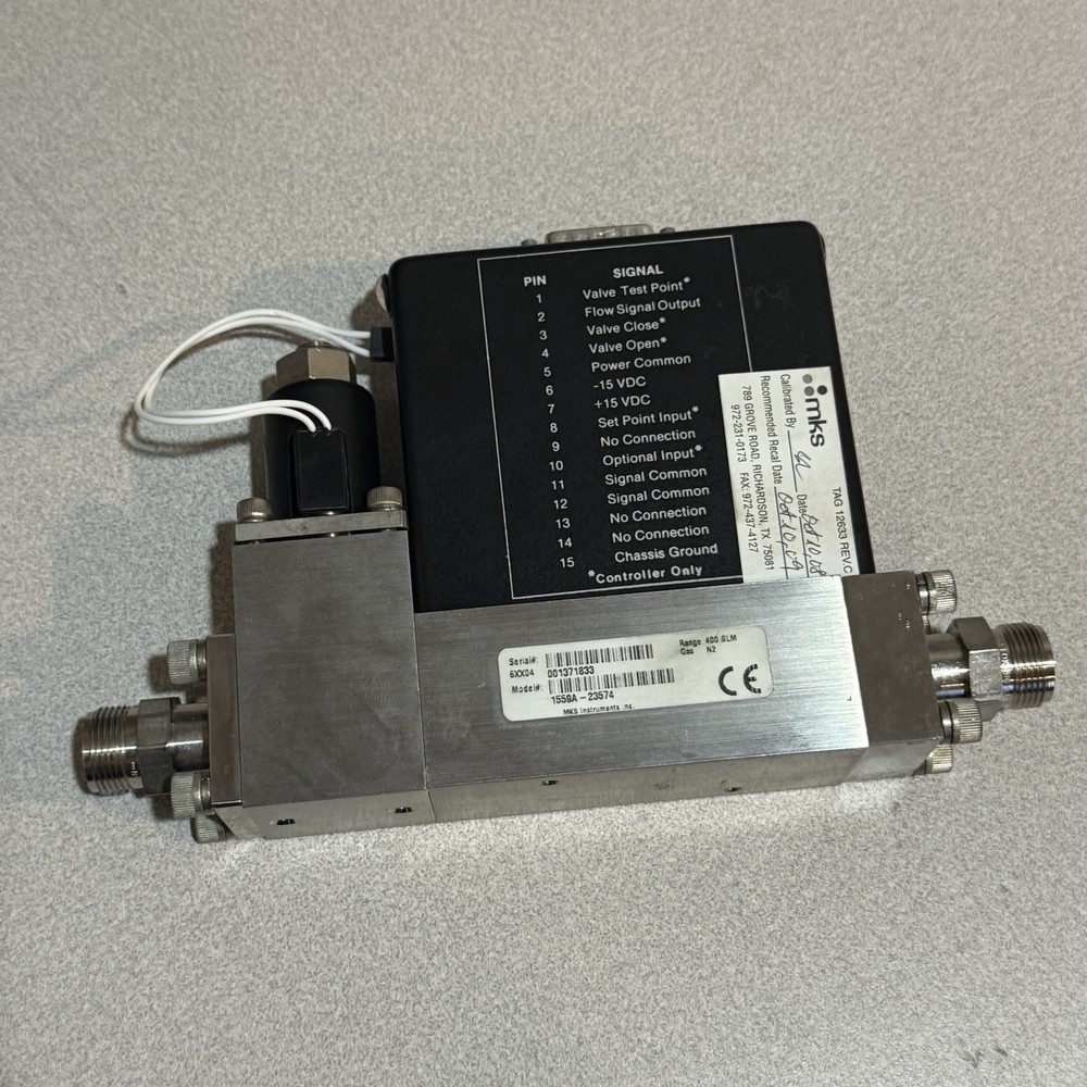 MKS Mass Flow Controller Type 1559A-23574-SV - Range: 400 SLM Used
