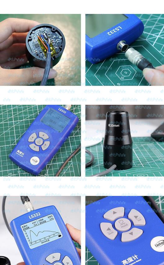 ONE NEW Linshang LS332 luminance meter Screen brightness tester
