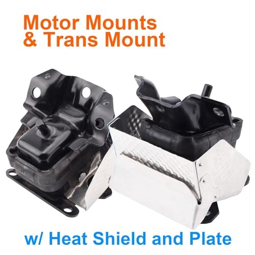 Engine Motor Mount Compatible with Fits 2007-2014 Tahoe Silverado 3 PCS