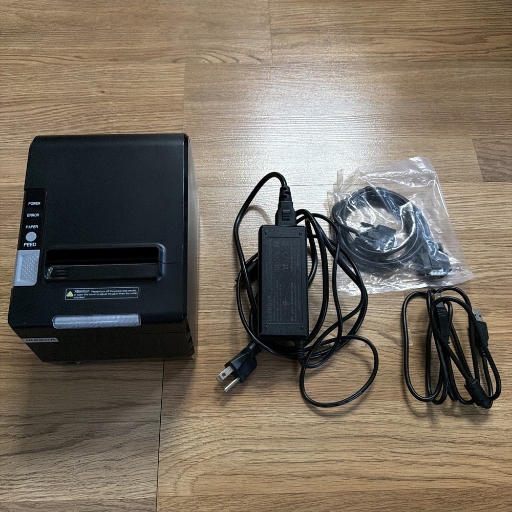 Rongta POS Printer, 80mm USB Thermal Receipt Printer, Restaurant