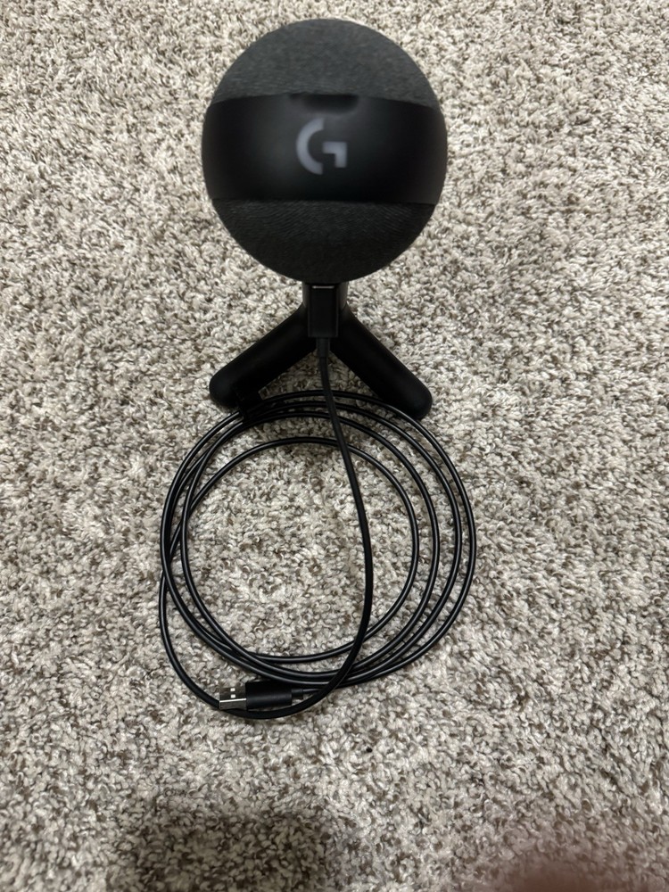 Logitech Yeti Orb Wired-USB Freestanding Desktop Microphone Black