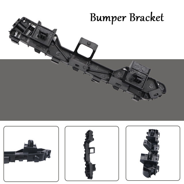 Pair Front Bumper Bracket Set Fit 2013-2017 Honda Accord Plastic Left & Right