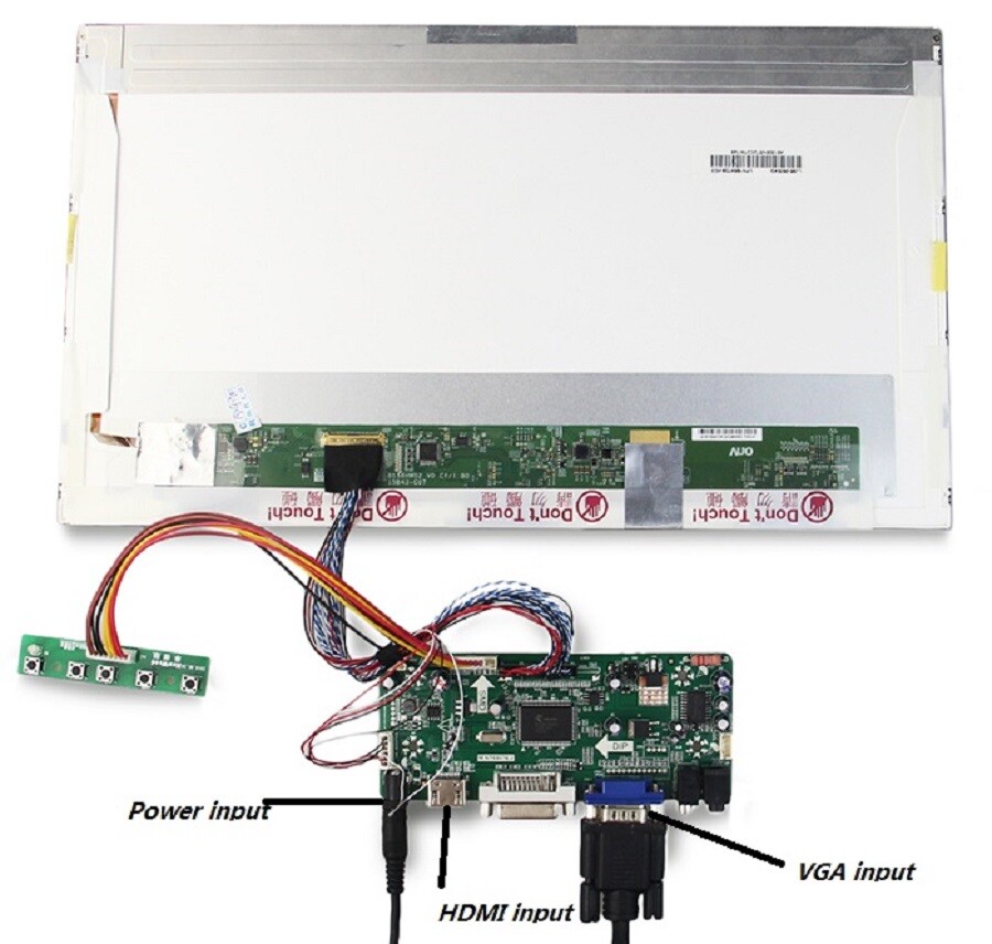 LCD HDMI DVI VGA Controller board Kit for LTM184HL01 C01 1920X1080 panel screen