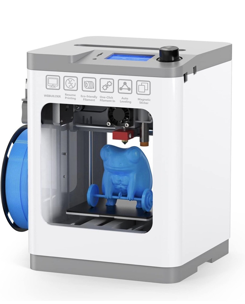 FDM 3D Printer Easy Setup Auto Leveling High Precision PLA ABS DIY Home Printing