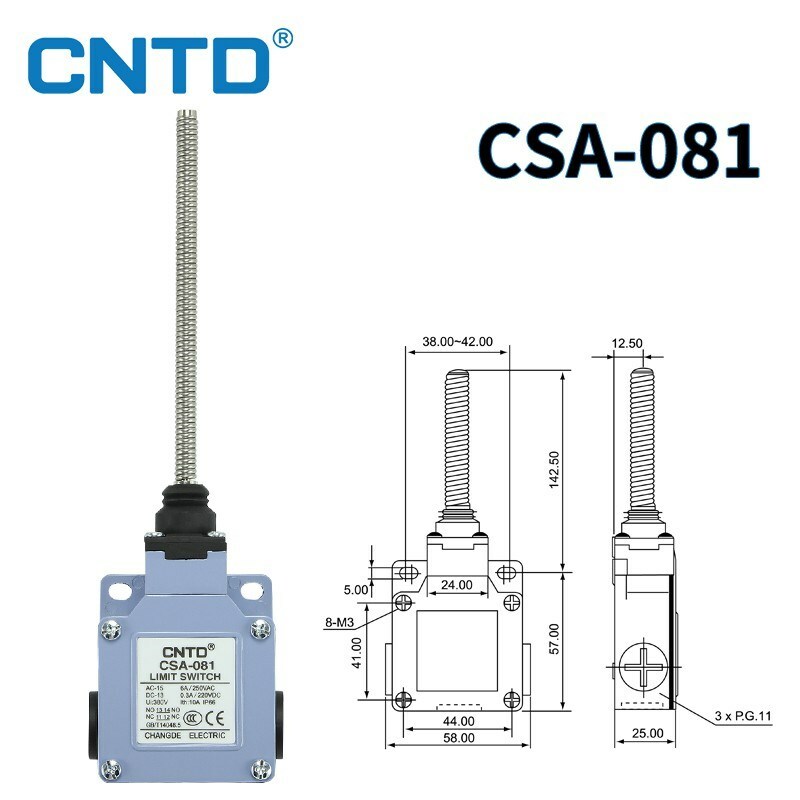 1PCS NEW CNTD CSA-081 Micro Limit Switch