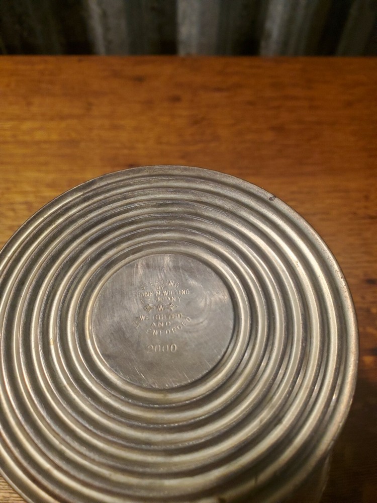 Sterling Frank B Whiting compote