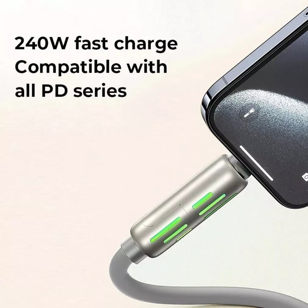 240W 4-in-1 Multi Fast Charging Cable Cord USB TYPE C for iPhone samsung android