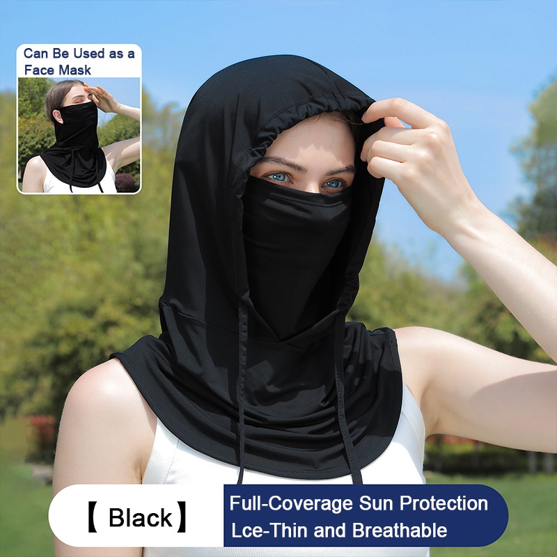 Balaclava Face Mask UV Protection Hood Breathable Full Head Cover for Men Women