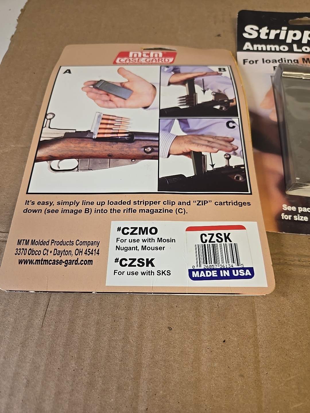 2x MTM Case-Gard CZSK Stripper Zip Ammo Loader - For SKS