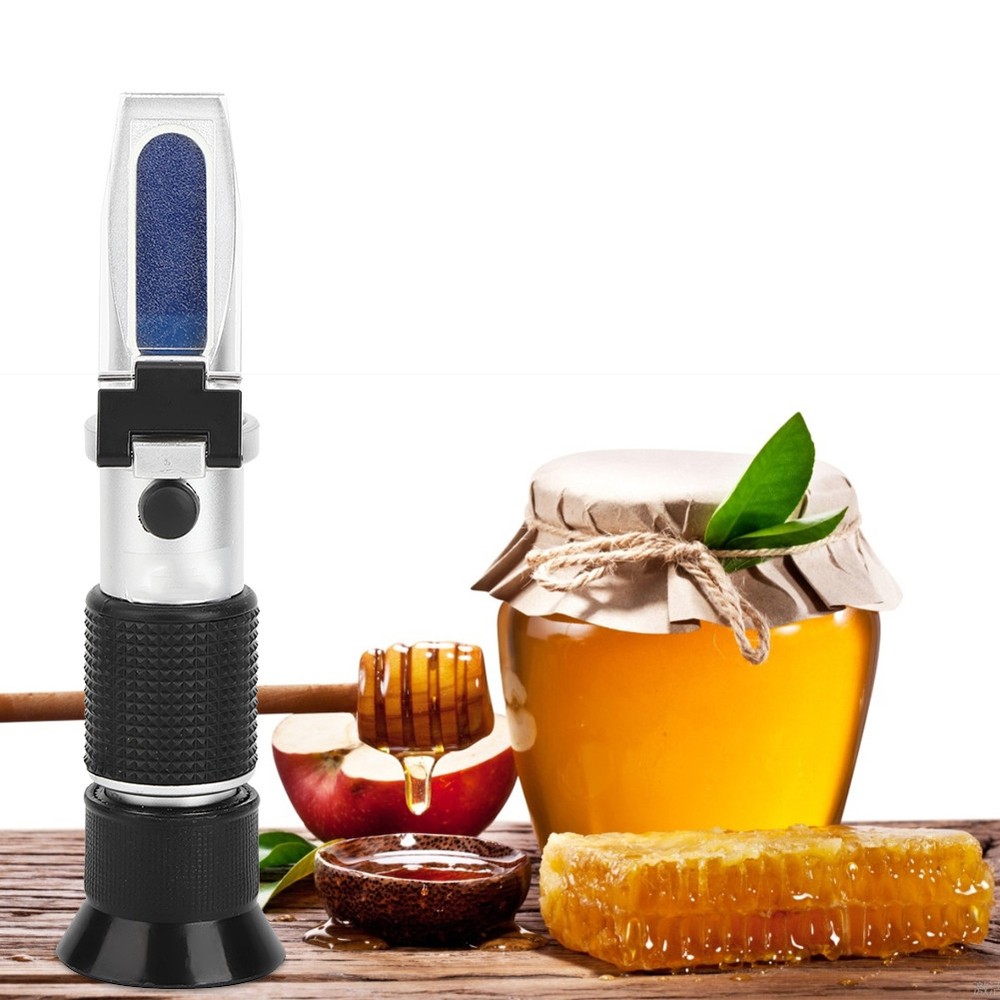 Refractometer High Accuracy 0-50% Liquid Measuring Tools RHB-50ATC Part