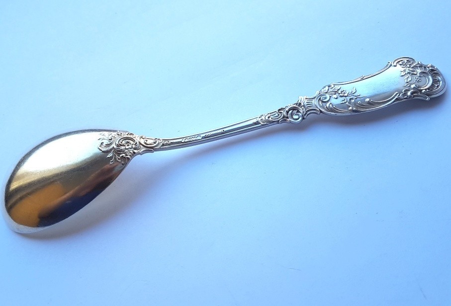 Solid Serving Spoon, Bruckmann, M. MAYER, 800 Silver K499