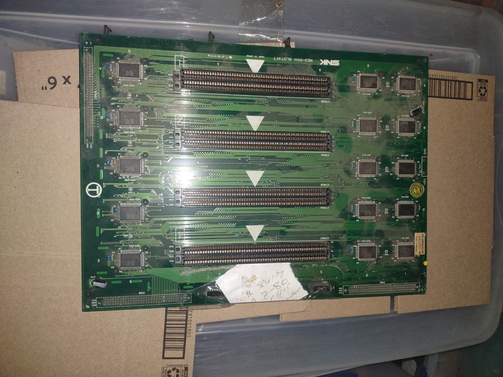 neo geo 4 slot arcade main pcb #2