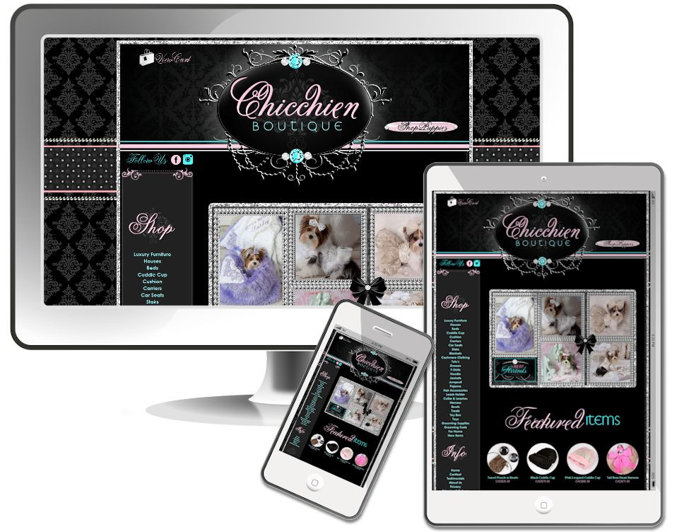 Custom Website design (made to order) Examples attached