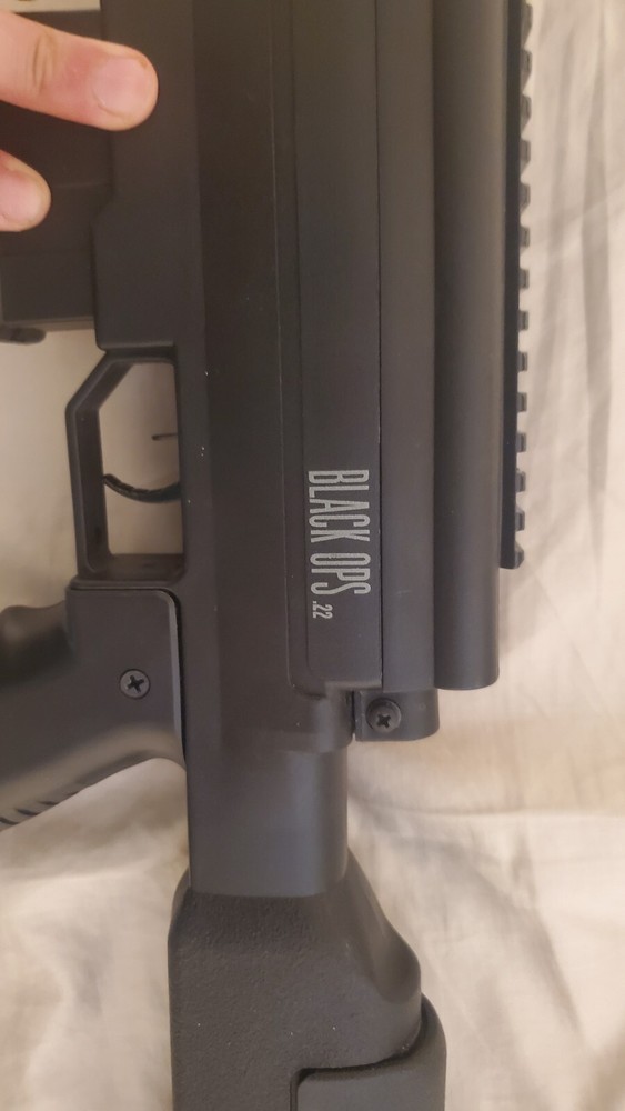 black ops .22 Caliber Multi-Pump Pellet Air