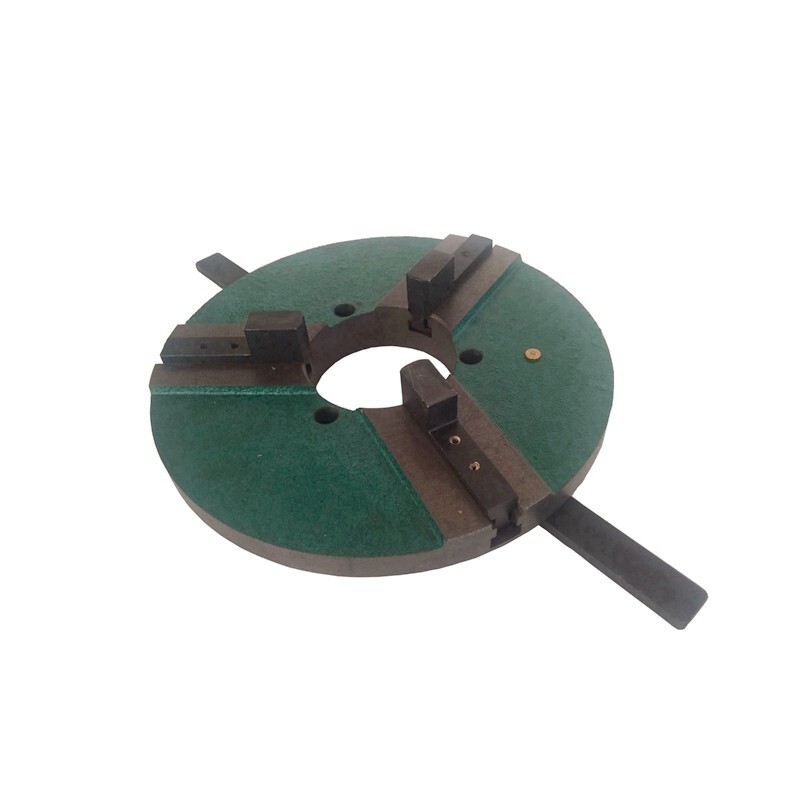 1*12Inch 3 Jaws Self-centering Welding Positioner Table Chuck Reversible Jaws