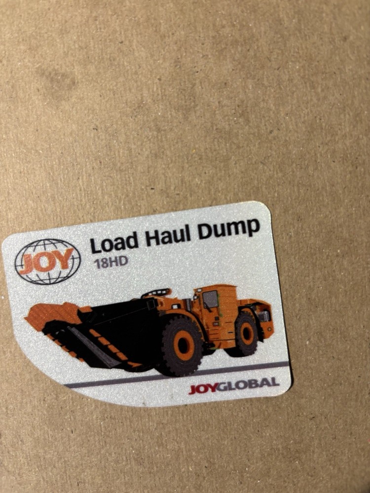 NICE JOY COAL MINING STICKERS
