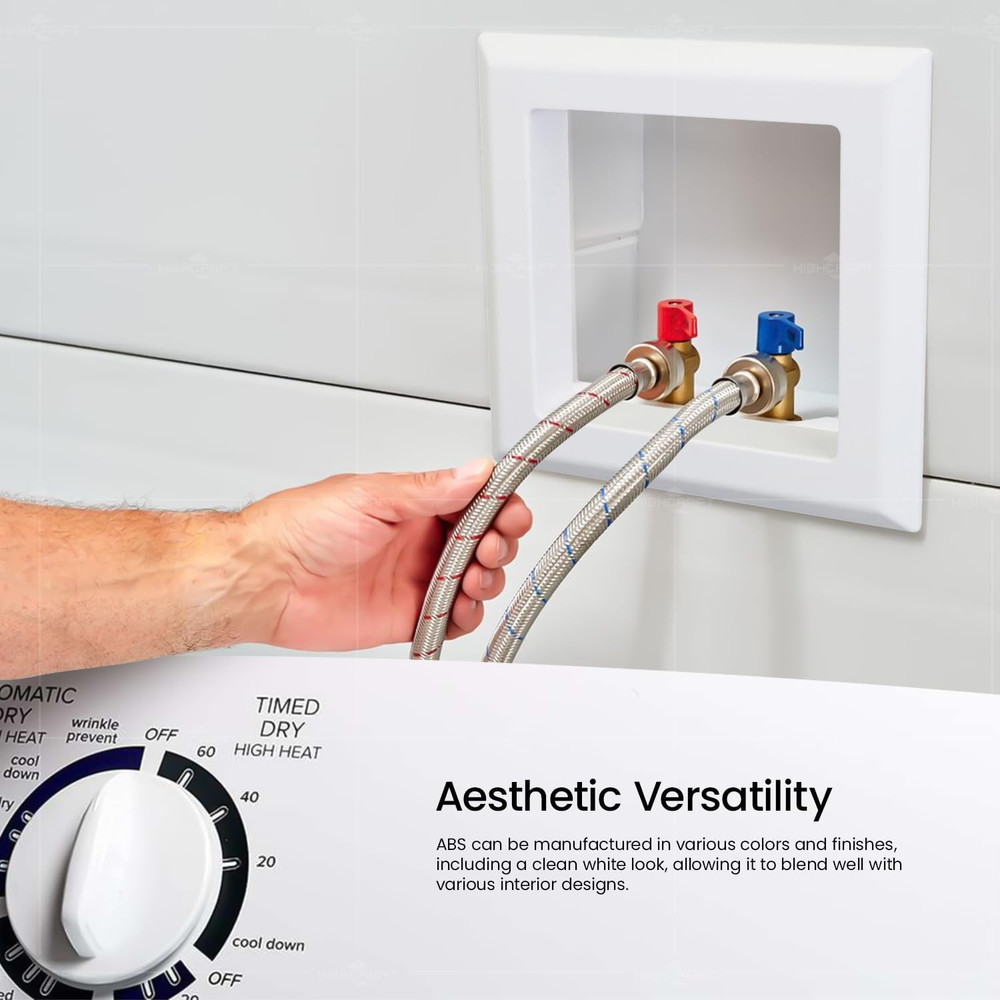 Square Faceplate Replacement for Universal Supply Outlet Boxes