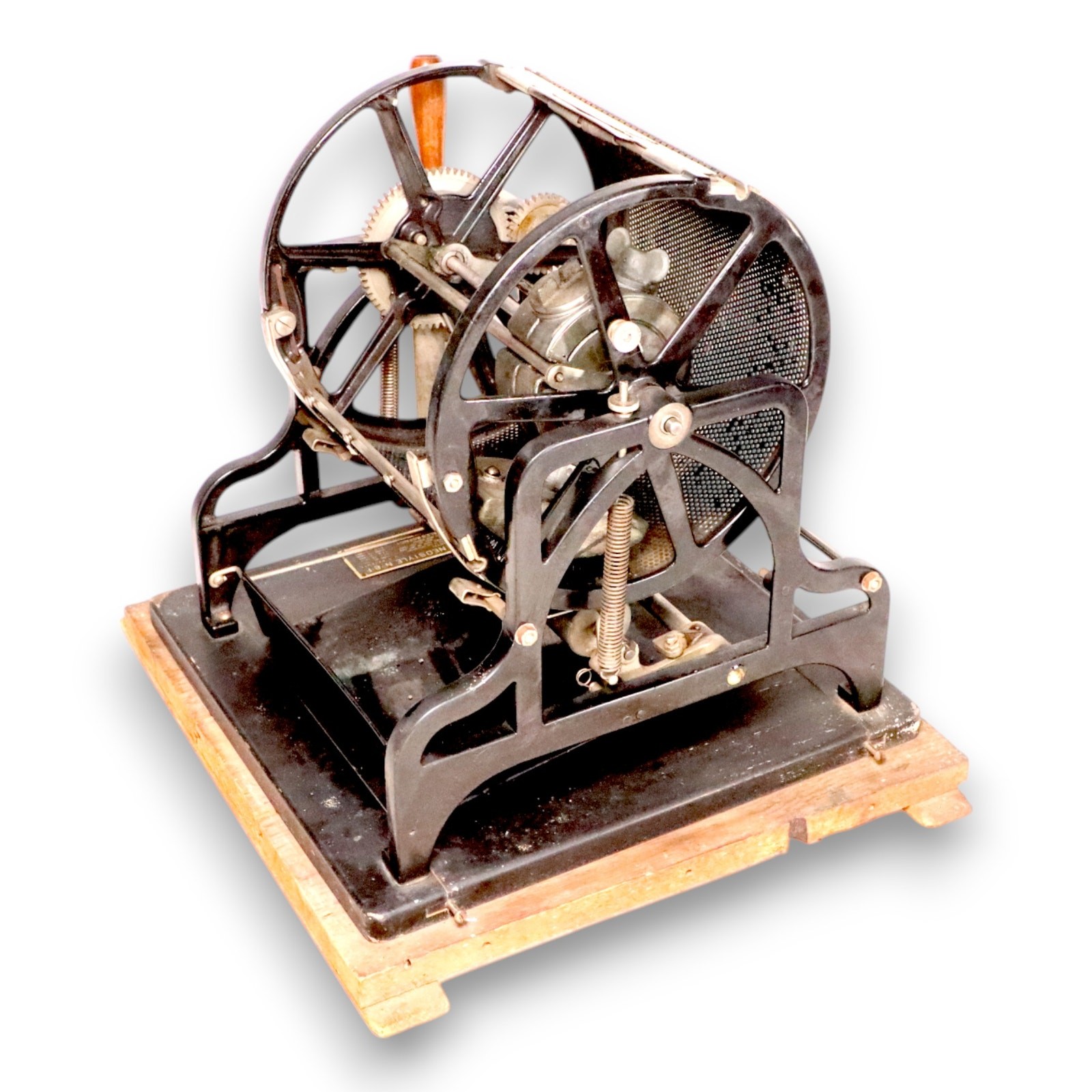 Rotary Neostyle No 8-F Mimeograph Stencil Duplicating Machine USA Antique 1910