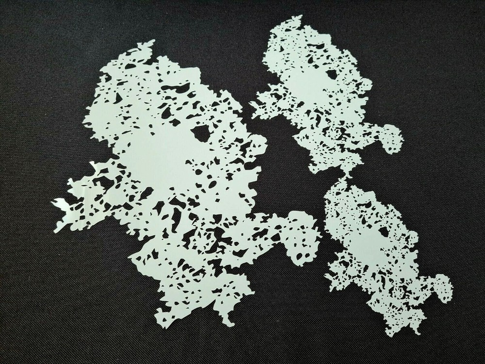 FX Texture 3 sizes Stencils Organic Pattern Airbrushing Reusable Freehand