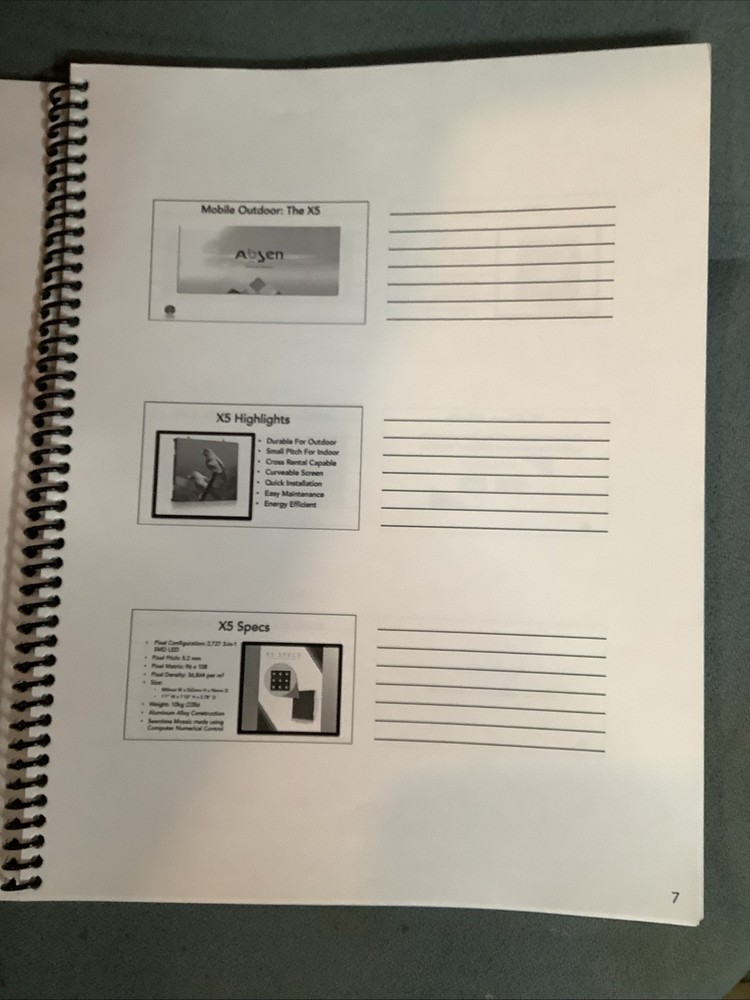 Absen Certified Engineer Training Program Work Book