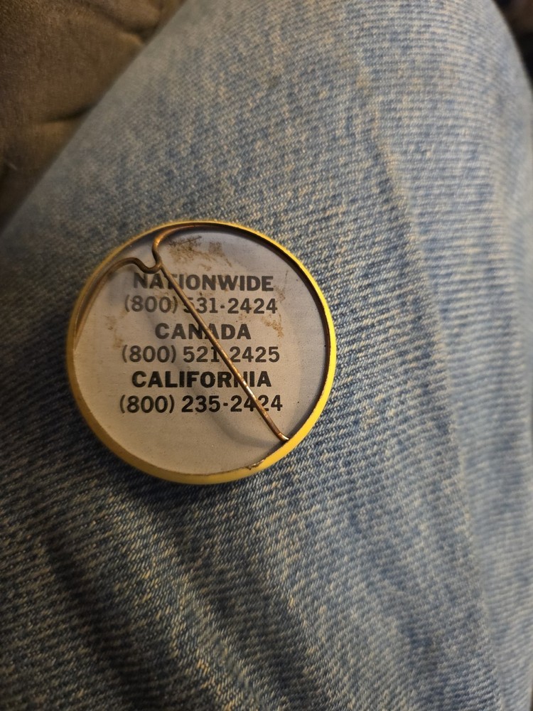 Vintage Biker Pin
