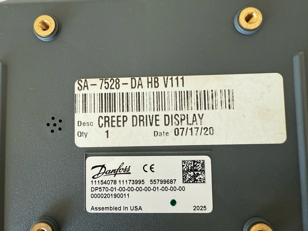 Danfoss DP 570 Display