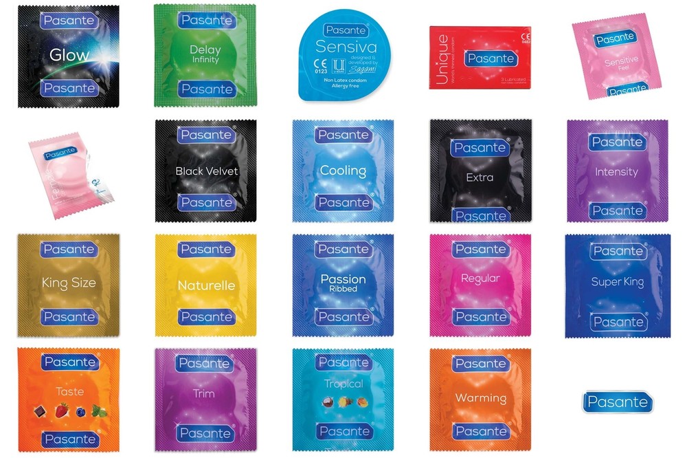 Pasante Condoms - All Types